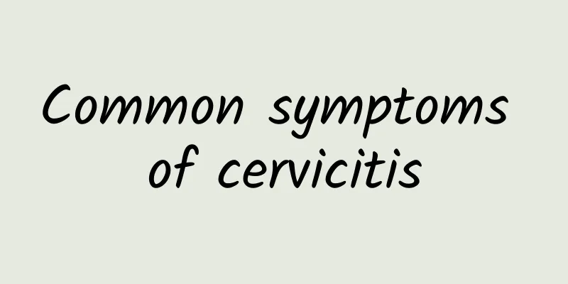 Common symptoms of cervicitis
