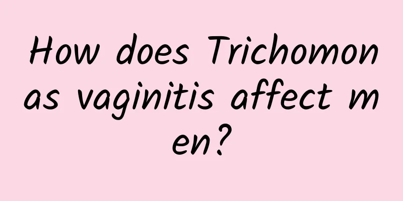 How does Trichomonas vaginitis affect men?