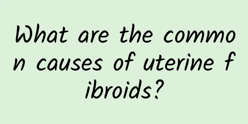 What are the common causes of uterine fibroids?
