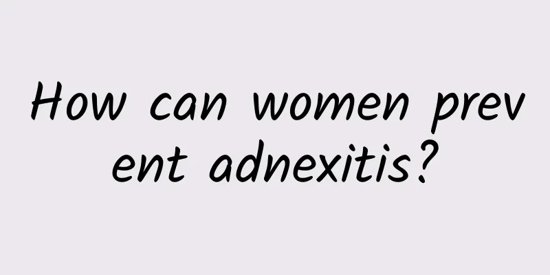 How can women prevent adnexitis?