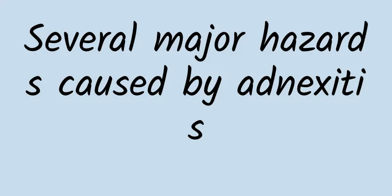 Several major hazards caused by adnexitis