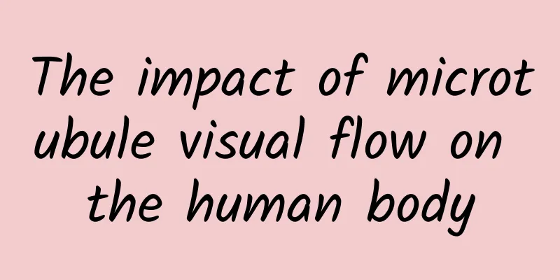 The impact of microtubule visual flow on the human body