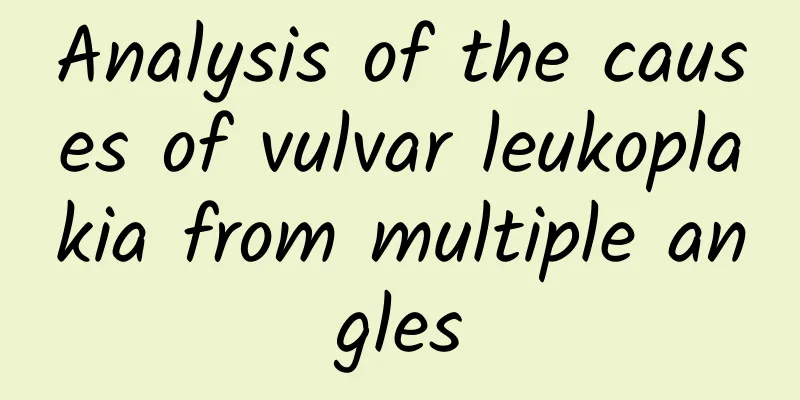 Analysis of the causes of vulvar leukoplakia from multiple angles