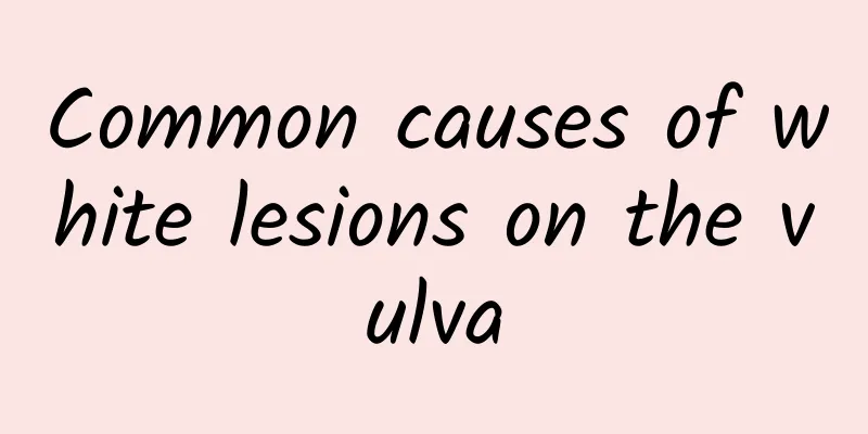 Common causes of white lesions on the vulva