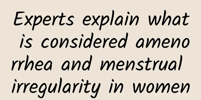 Experts explain what is considered amenorrhea and menstrual irregularity in women