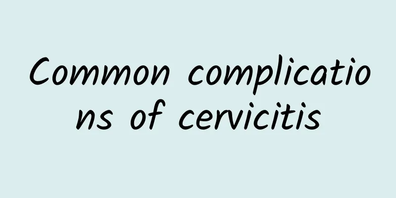 Common complications of cervicitis