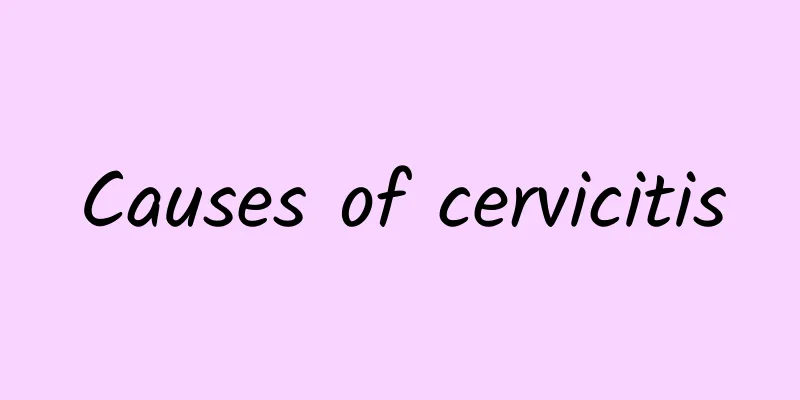 Causes of cervicitis