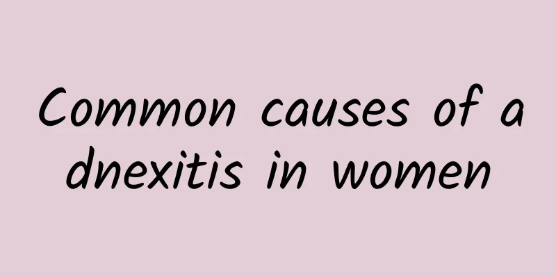 Common causes of adnexitis in women