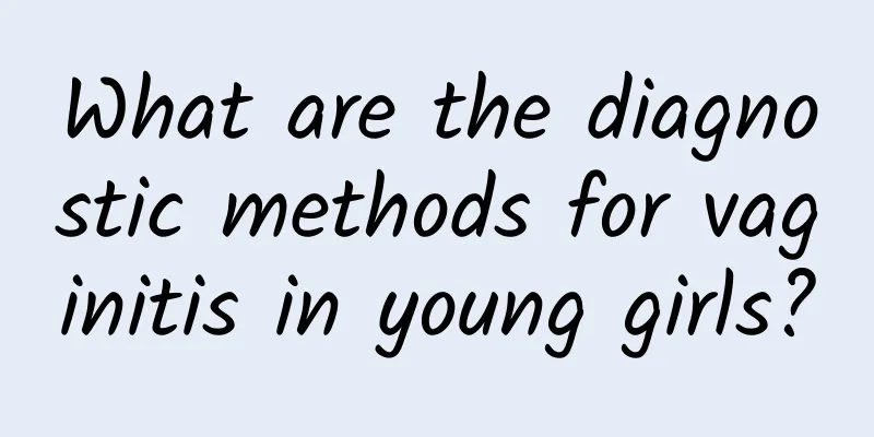 What are the diagnostic methods for vaginitis in young girls?