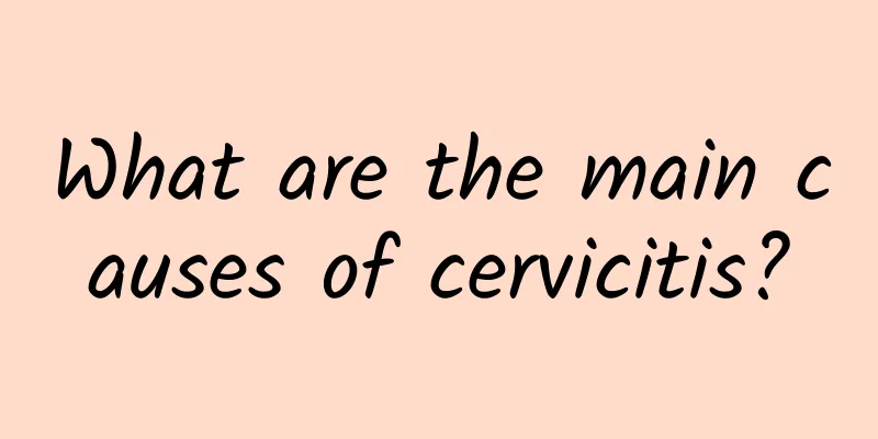 What are the main causes of cervicitis?