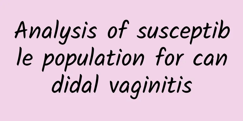 Analysis of susceptible population for candidal vaginitis