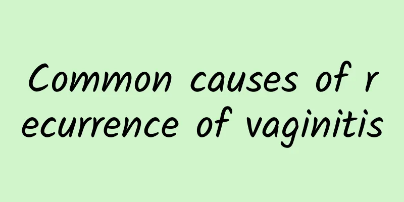 Common causes of recurrence of vaginitis