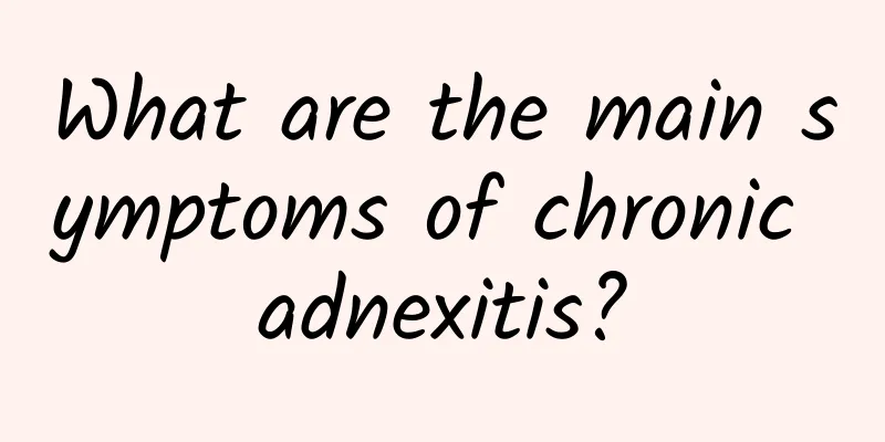What are the main symptoms of chronic adnexitis?
