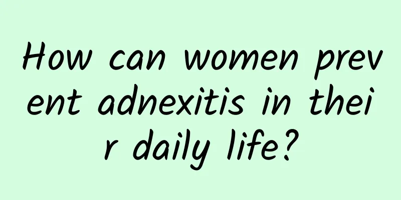 How can women prevent adnexitis in their daily life?