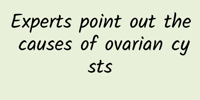 Experts point out the causes of ovarian cysts