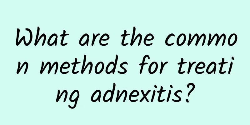 What are the common methods for treating adnexitis?