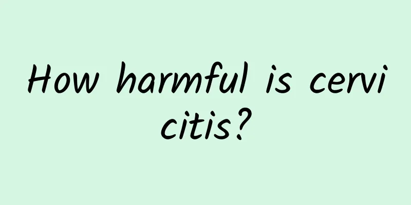 How harmful is cervicitis?