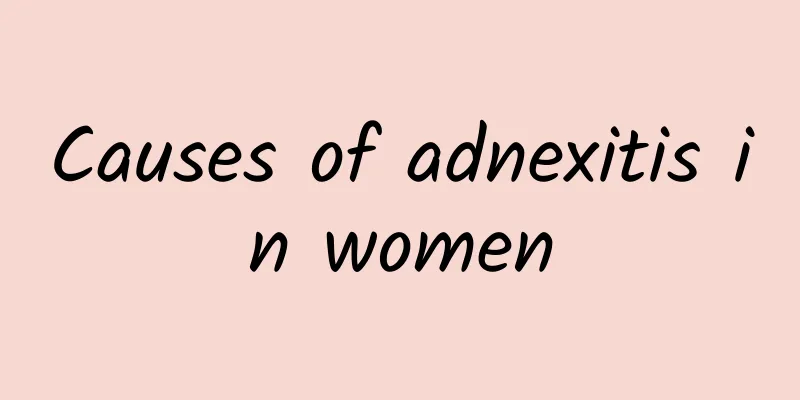 Causes of adnexitis in women