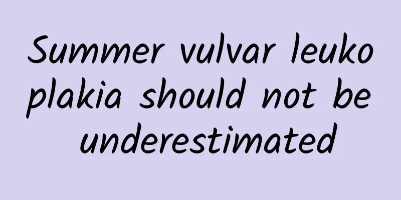 Summer vulvar leukoplakia should not be underestimated