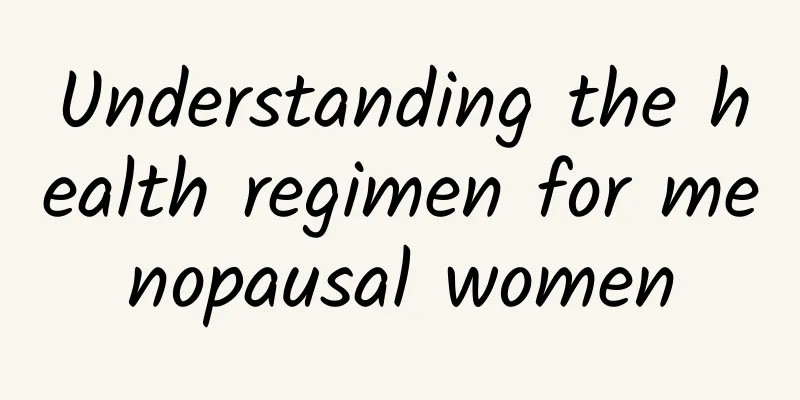 Understanding the health regimen for menopausal women