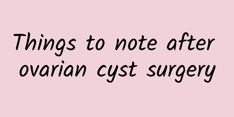 Things to note after ovarian cyst surgery