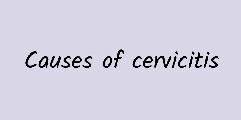 Causes of cervicitis