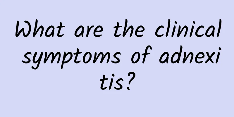What are the clinical symptoms of adnexitis?