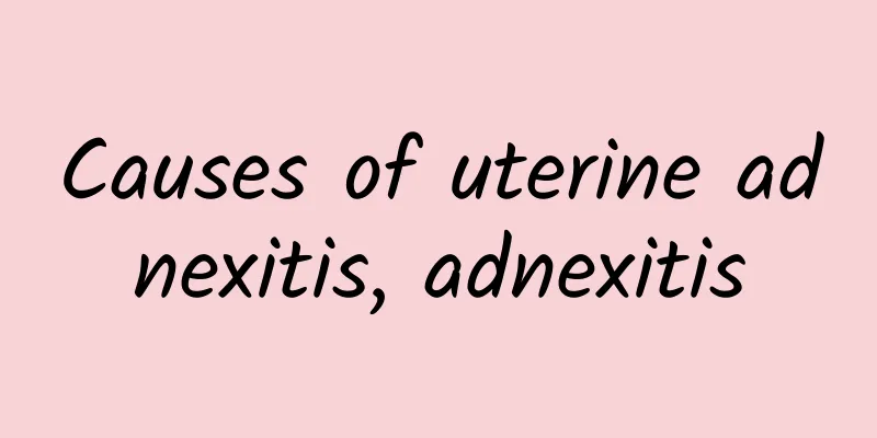 Causes of uterine adnexitis, adnexitis