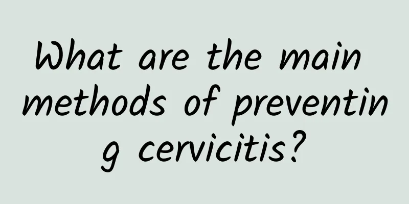 What are the main methods of preventing cervicitis?