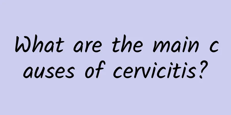 What are the main causes of cervicitis?