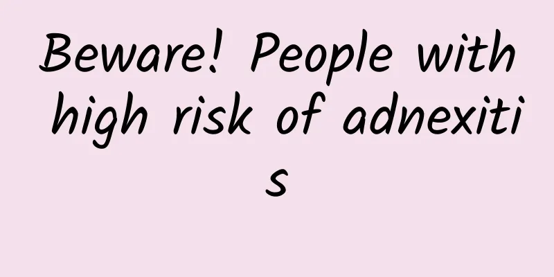 Beware! People with high risk of adnexitis