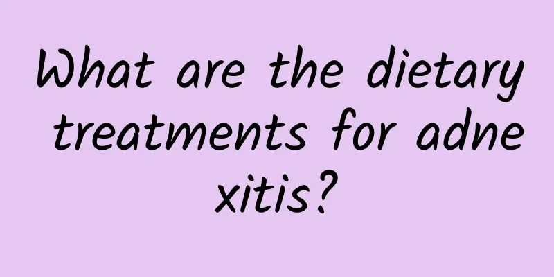 What are the dietary treatments for adnexitis?