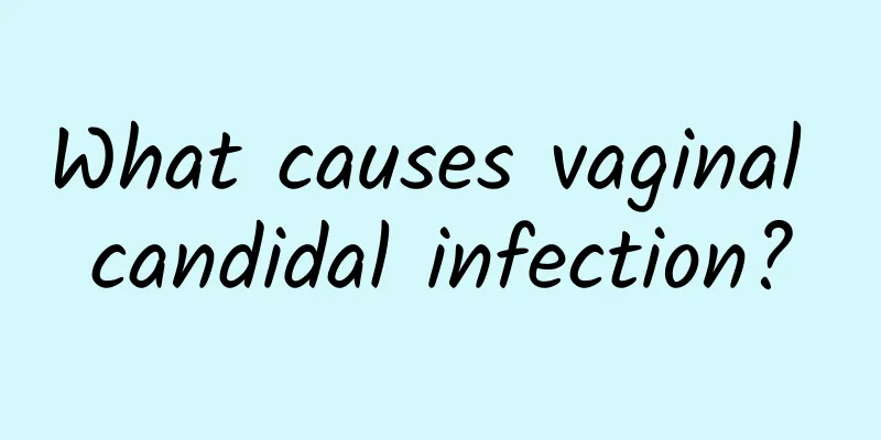 What causes vaginal candidal infection?