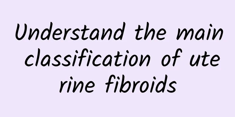 Understand the main classification of uterine fibroids