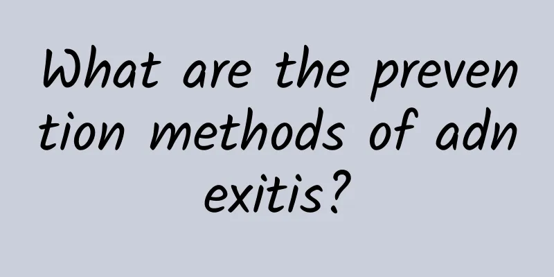 What are the prevention methods of adnexitis?