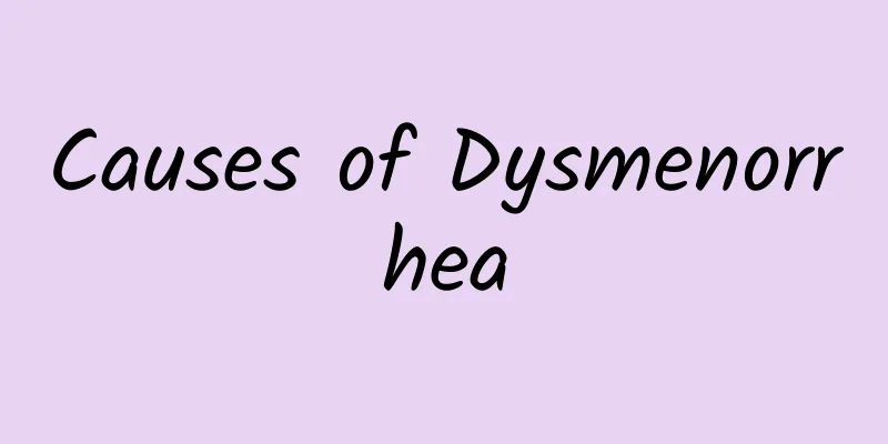 Causes of Dysmenorrhea