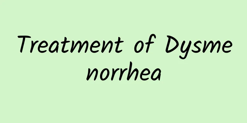 Treatment of Dysmenorrhea