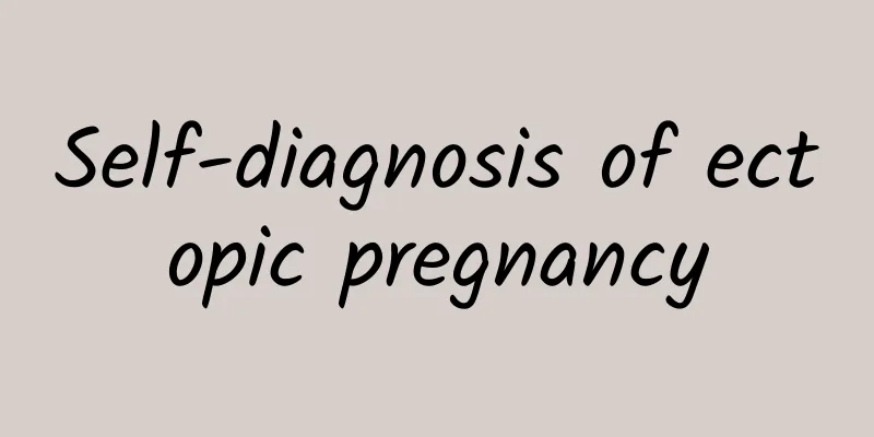 Self-diagnosis of ectopic pregnancy