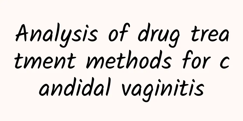 Analysis of drug treatment methods for candidal vaginitis