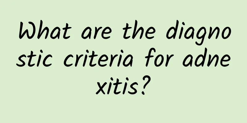 What are the diagnostic criteria for adnexitis?
