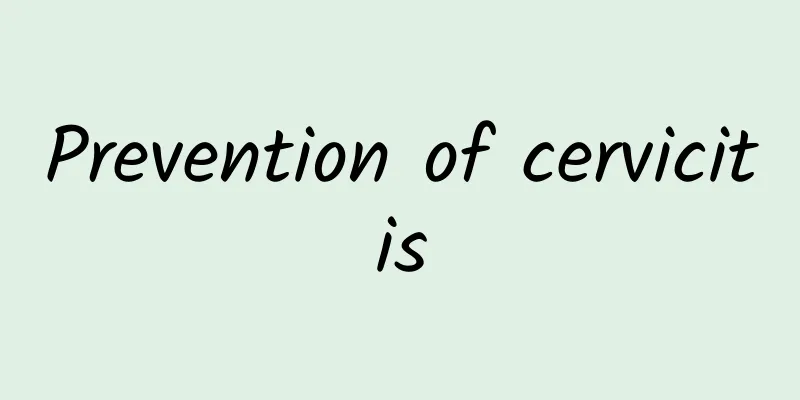 Prevention of cervicitis