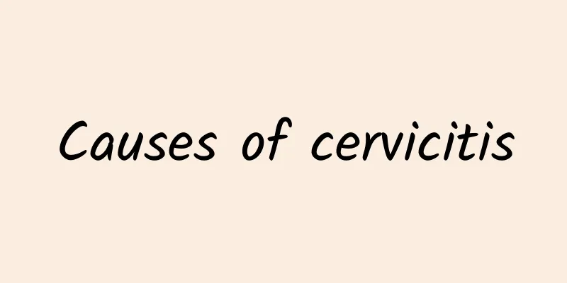 Causes of cervicitis