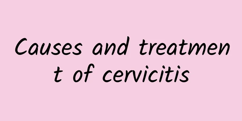 Causes and treatment of cervicitis