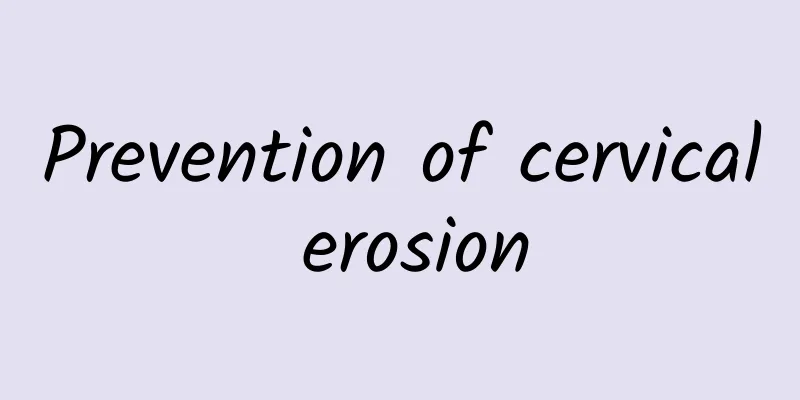 Prevention of cervical erosion